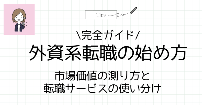 外資系転職の始め方完全ガイドアイキャッチ